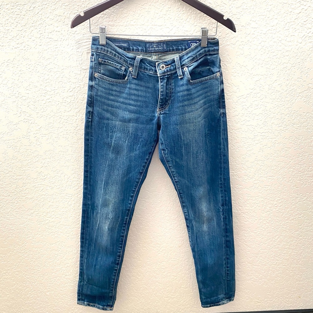 Lucky Brand Crop Sienna Slim Boyfriend Jeans ~ Size 2